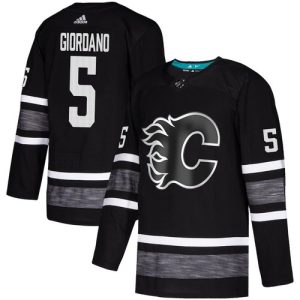 Calgary Flames Trikot #5 Mark Giordano Schwarz 2019 All-Star Game Parley